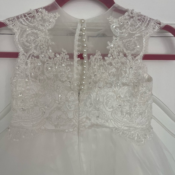 Never worn. Flower girl dresses. We decided to go in a different direction. - Picture 4 of 4
